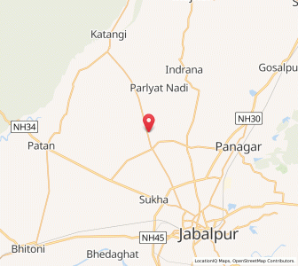 Map of Belkharu Khurd, Madhya Pradesh