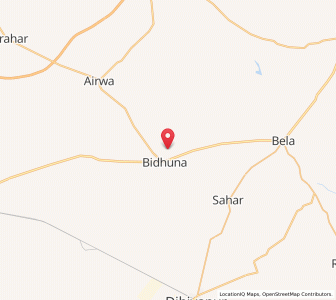 Map of Belpur Bela, Uttar Pradesh