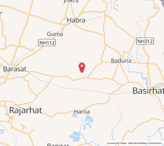 Map of Belpur, West Bengal