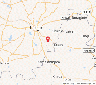 Map of Belshakarga, Maharashtra