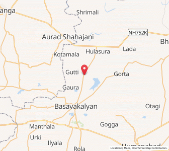 Map of Belura, Karnataka