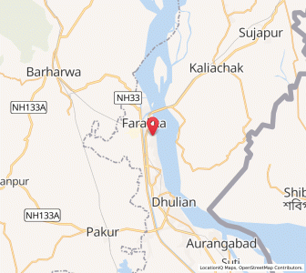 Map of Beniagram balika Bidyalaya, West Bengal