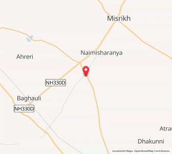 Map of Beniganj, Uttar Pradesh