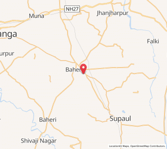 Map of Benipur, Bihar