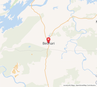 Map of Beohari, Madhya Pradesh