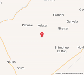 Map of Bera ki Dhani, Rajasthan