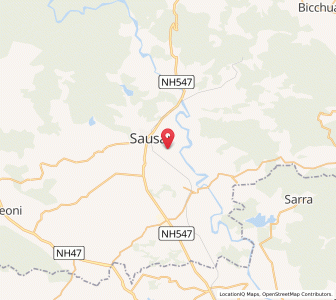 Map of Berdi, Madhya Pradesh