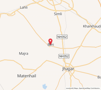 Map of Beri Khas, Haryana