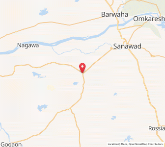 Map of Beria, Madhya Pradesh