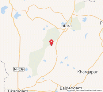 Map of Berikhirka, Madhya Pradesh
