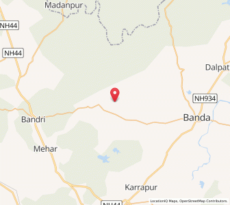 Map of Besli, Madhya Pradesh