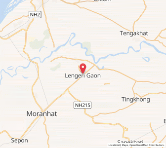 Map of Betanigaon, Assam