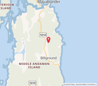 Map of Betapur, Andaman and Nicobar Islands