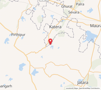 Map of Bhadrai, Madhya Pradesh