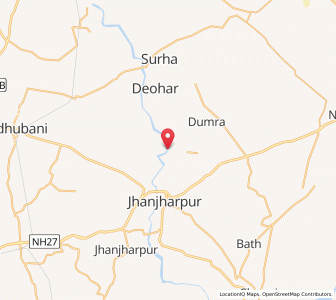Map of Bhaduar, Bihar