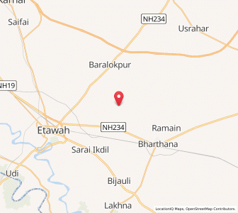 Map of Bhadwan Rasulabad, Uttar Pradesh