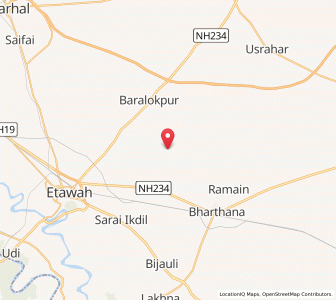 Map of Bhadwan Sabran, Uttar Pradesh