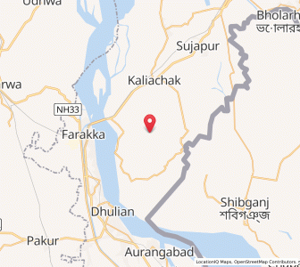 Map of Bhagabanpur, West Bengal