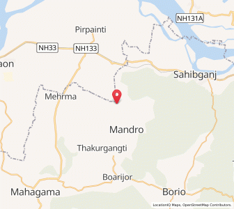 Map of Bhagaiya, Jharkhand