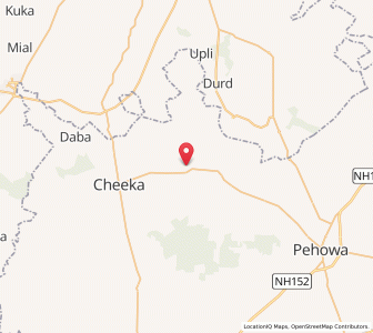 Map of Bhagal, Haryana