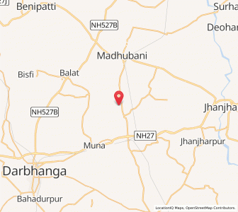 Map of Bhagirathpur, Bihar