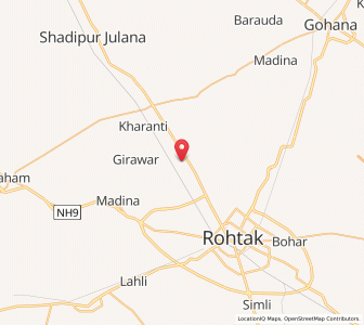 Map of Bhagotipur, Haryana