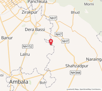 Map of Bhagsi, Punjab
