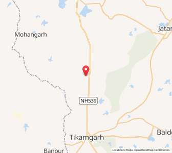 Map of Bhagwantpura, Madhya Pradesh