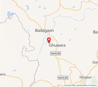 Map of Bhainsakhera, Madhya Pradesh
