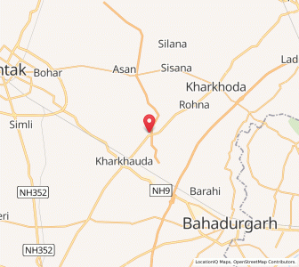 Map of Bhainsru Khurd, Haryana