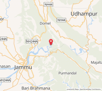 Map of Bhairgiran, Kashmir