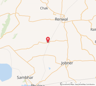 Map of Bhaislana, Rajasthan