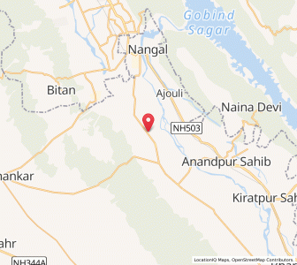 Map of Bhalan, Punjab