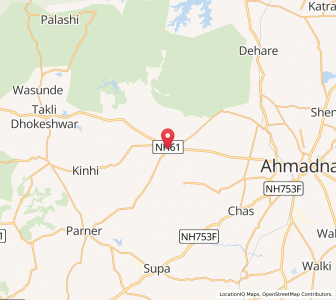 Map of Bhalauni, Maharashtra