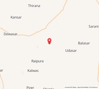 Map of Bhamuwon ki Dhani, Rajasthan