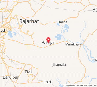 Map of Bhangar, West Bengal