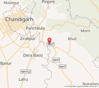 Map of Bhanun, Haryana
