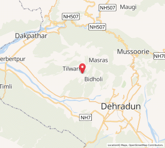 Map of Bhanwala, Uttarakhand