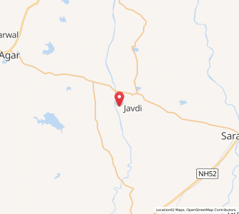 Map of Bhareri, Rajasthan