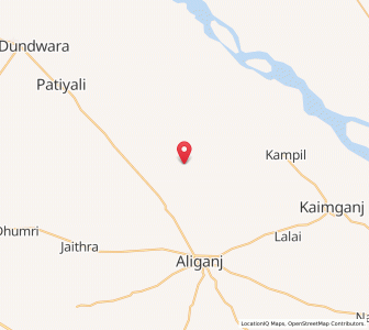 Map of Bhargain, Uttar Pradesh