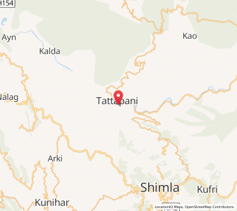 Map of Bhargan, Himachal Pradesh