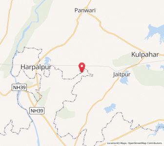 Map of Bhariapura, Madhya Pradesh