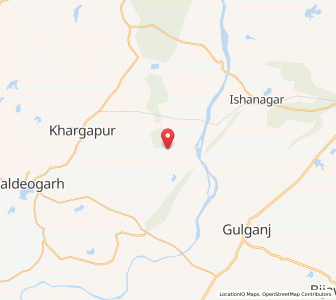 Map of Bharkuwan, Madhya Pradesh