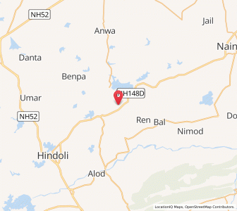 Map of Bharmal ka Khera, Rajasthan