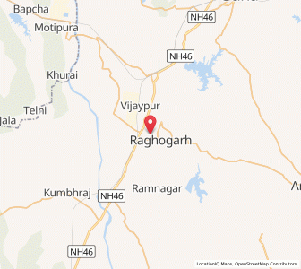 Map of Bharsul, Madhya Pradesh