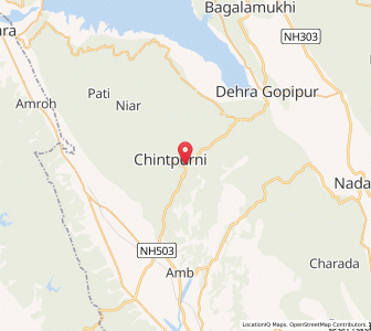 Map of Bharwain, Himachal Pradesh