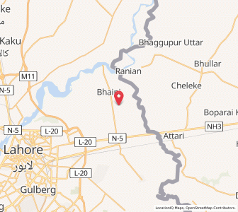 Map of Bhasin, Punjab