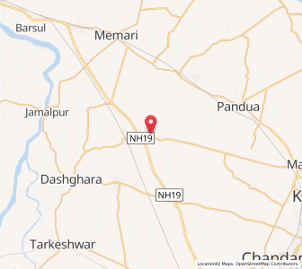 Map of Bhastara, West Bengal