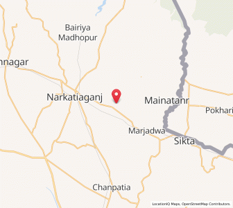 Map of Bhasurari, Bihar