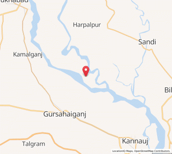 Map of Bhatan Purwa, Uttar Pradesh